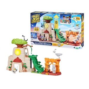 New Disney Star Wars Young Jedi Adventures Tenoo Jedi Temple Playset